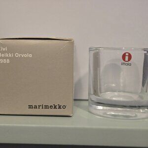 Iittala Kivi Tealight Candleholder - Clear